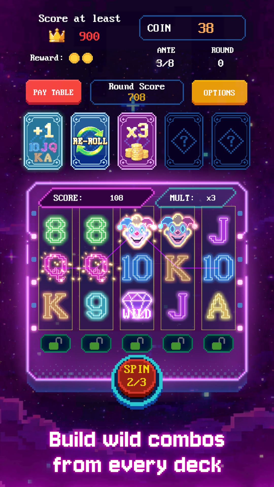 Stardust Shuffle - Game Screenshot